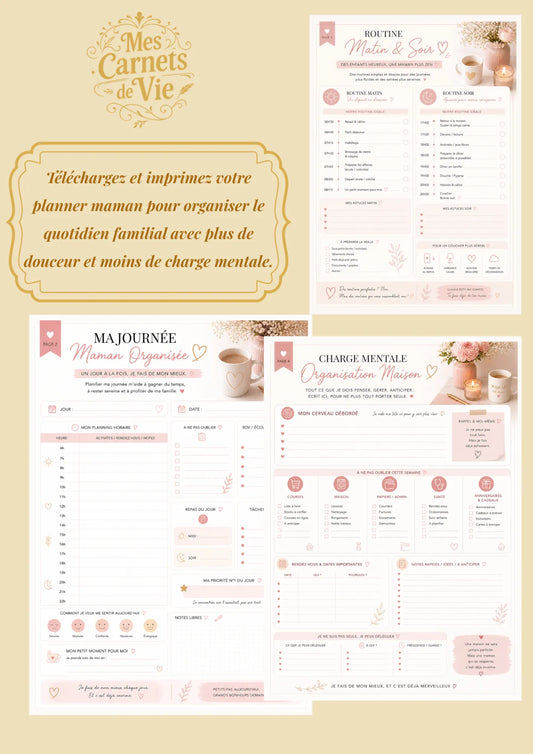 Planner Maman débordée à télécharger