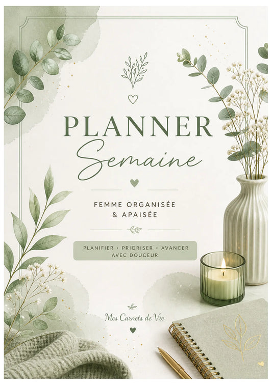 Planner Semaine à télécharger