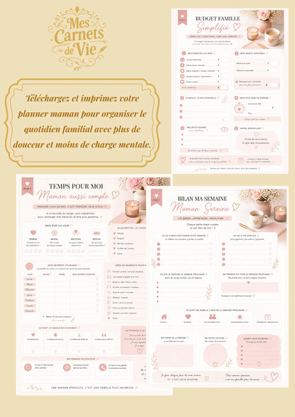 Planner Maman débordée à télécharger
