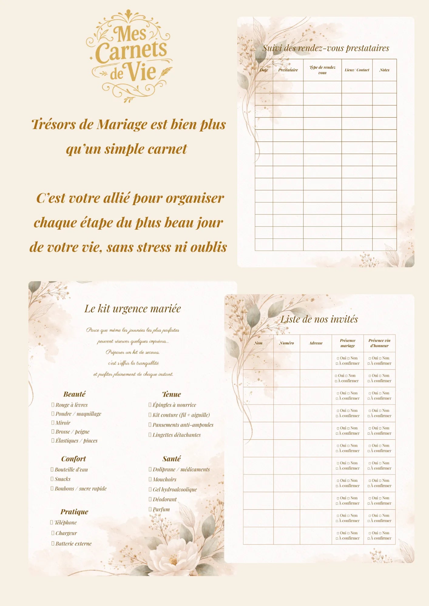 Trésors de Mariage
